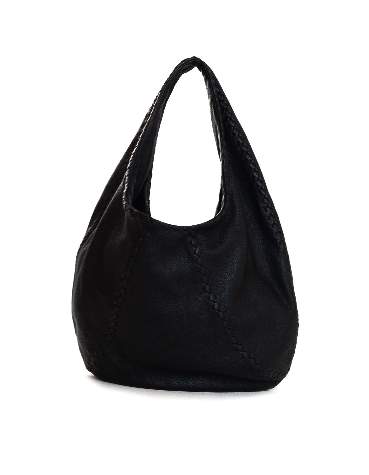 bottega veneta medium deerskin leather hobo bag