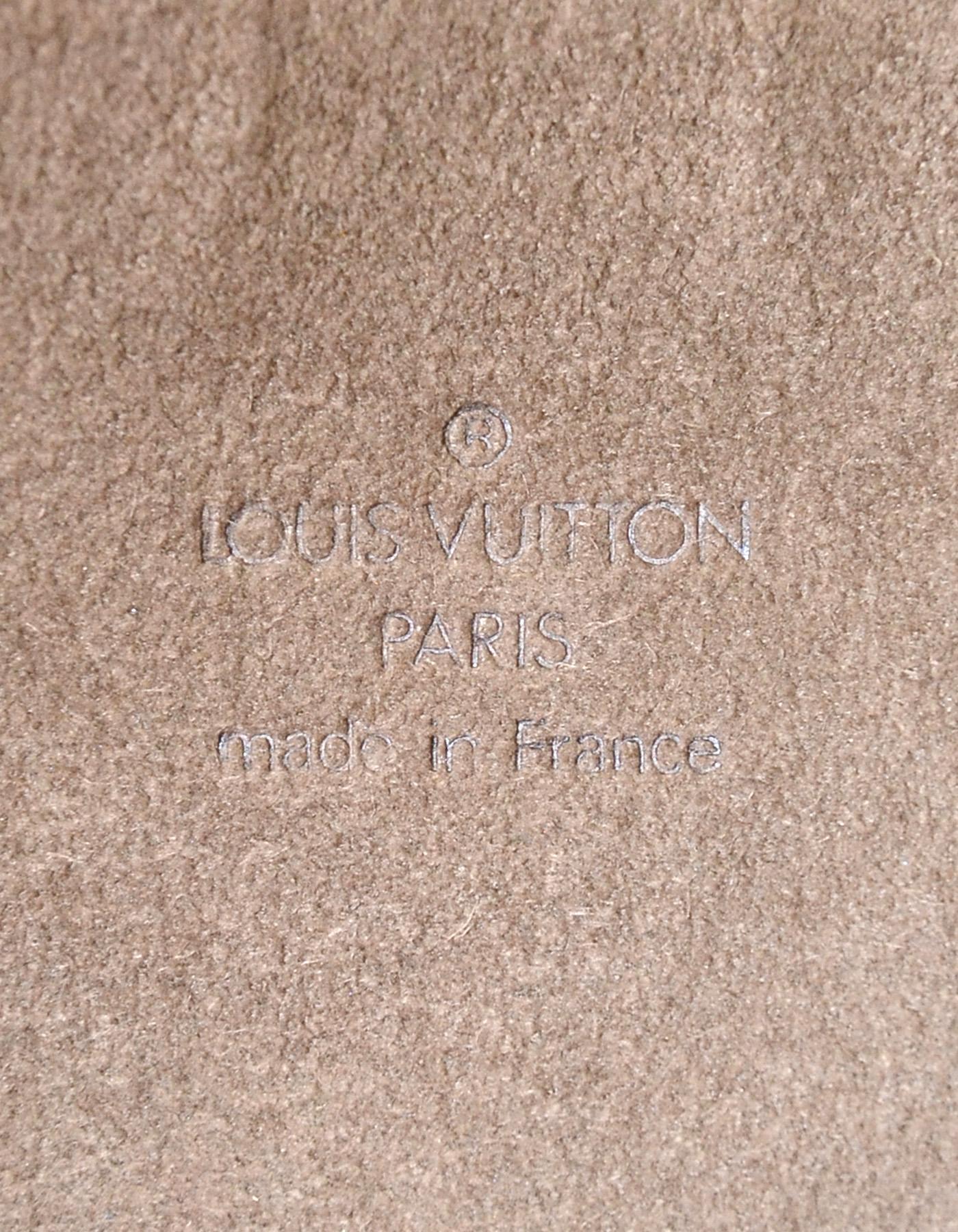 Louis Vuitton LV Black Multicolore Monogram Pochette Accessories Bag with Studs 1