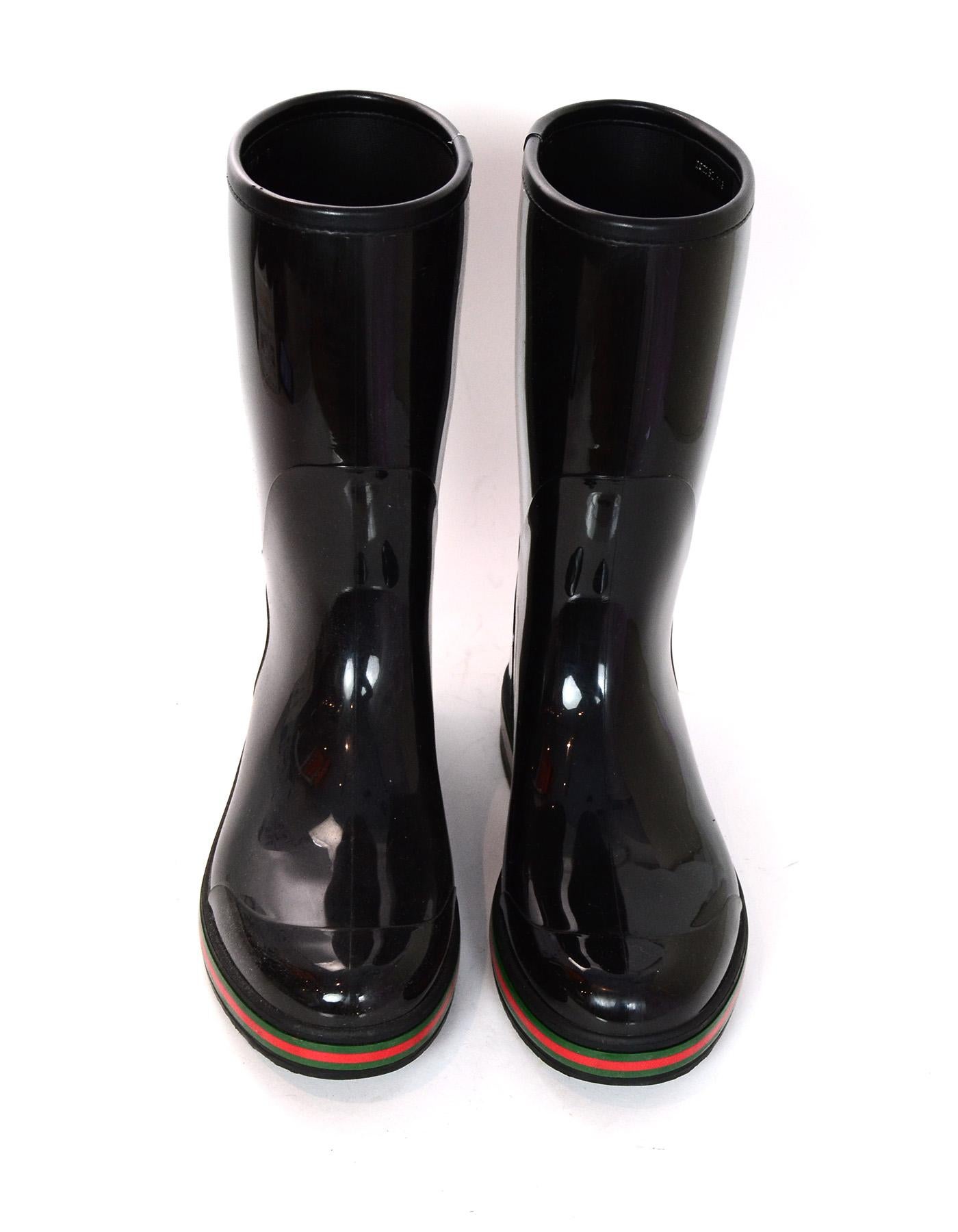 mens gucci rain boots