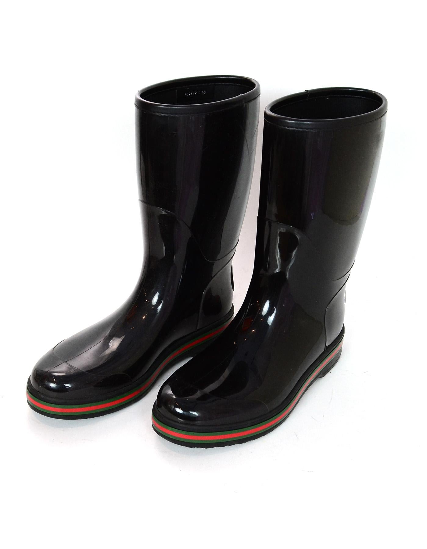 men's gucci rain boots