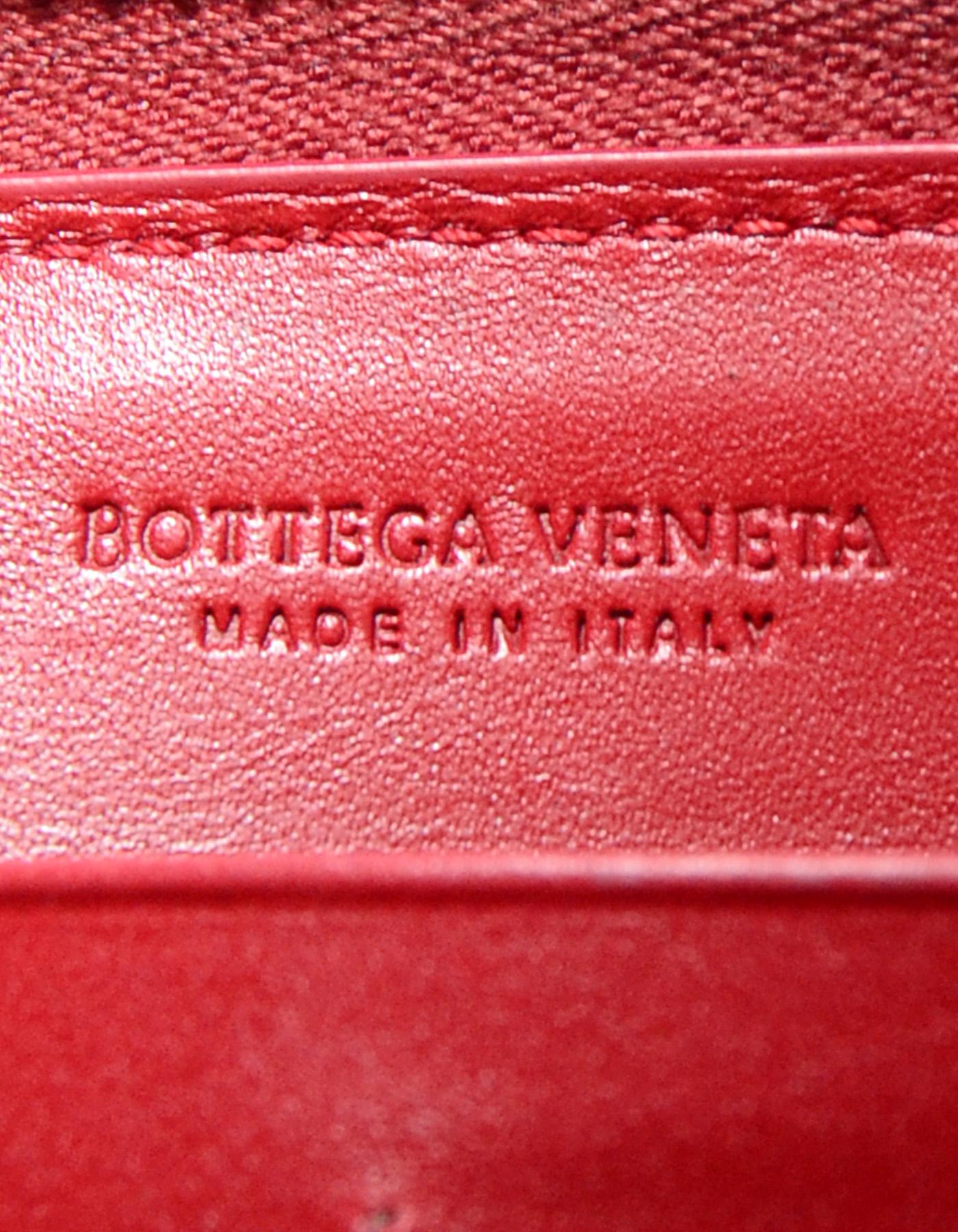 Bottega Veneta China Red Crocodile Zip Around Wallet rt. $2, 900 2