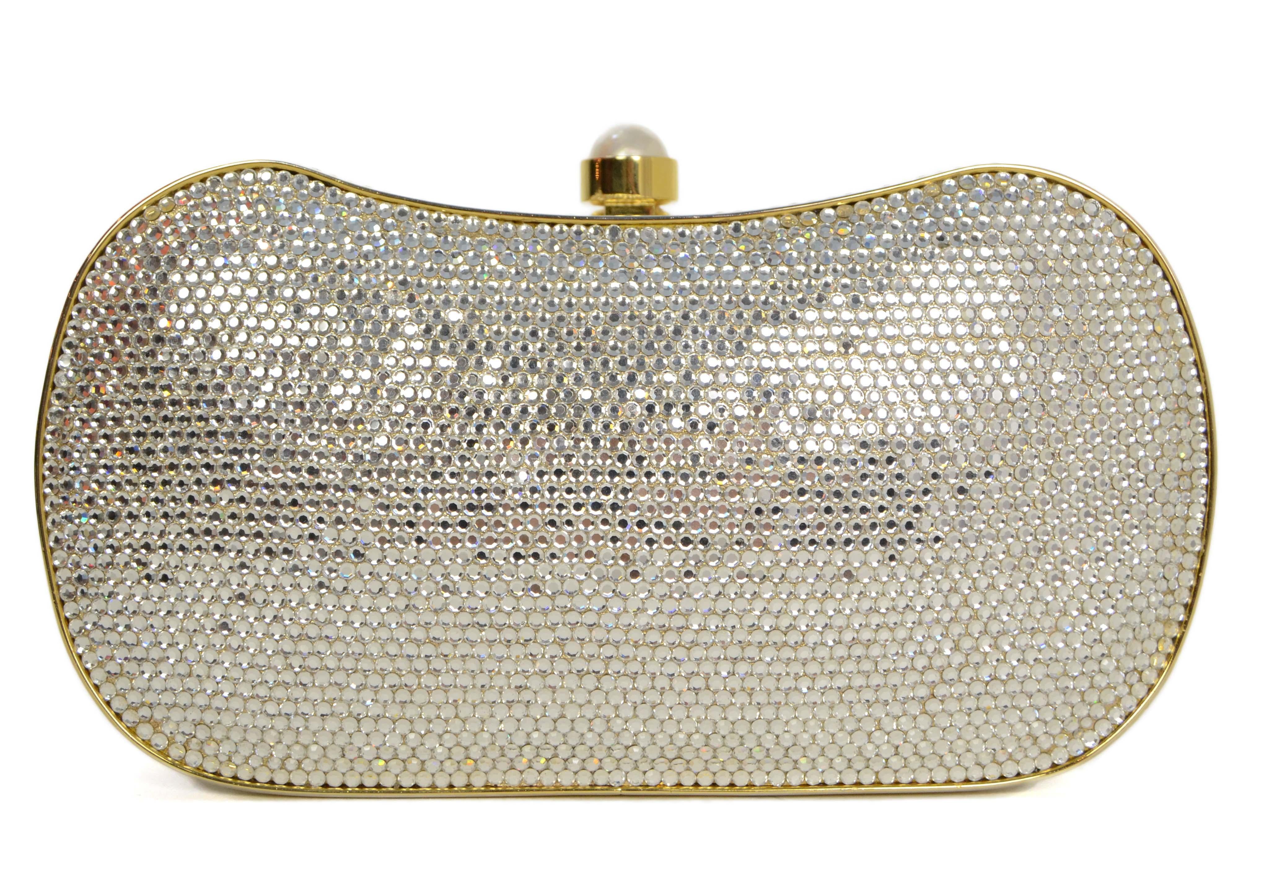 judith leiber pearl clutch