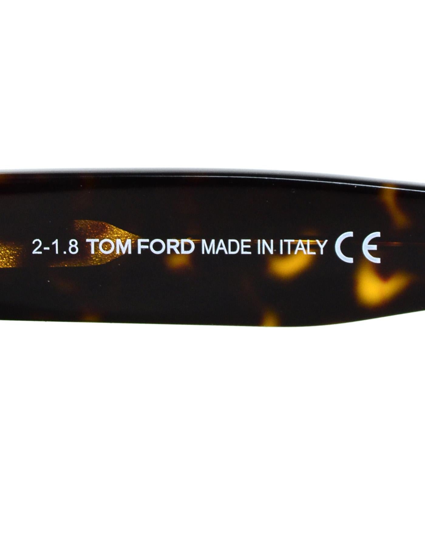 Women's Tom Ford Karina Brown Tortoise Sunglasses  