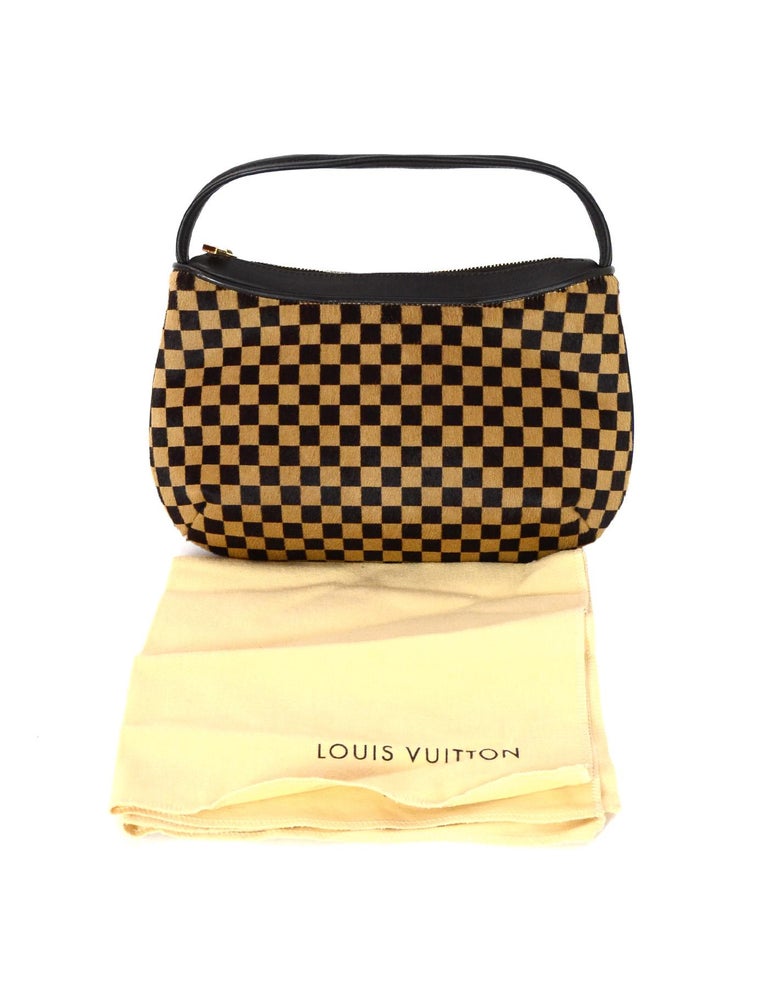louis vuitton belt brown checkered