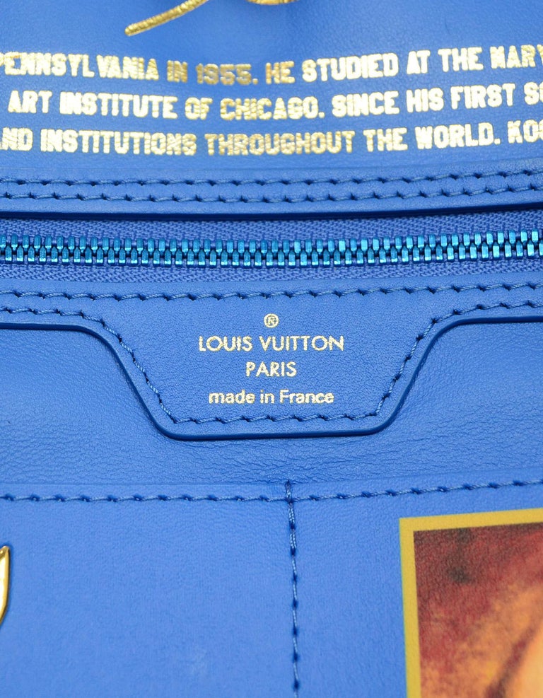 Sold at Auction: Louis Vuitton, LOUIS VUITTON JEFF KOONS MASTERS RUBENS  NEVERFULL