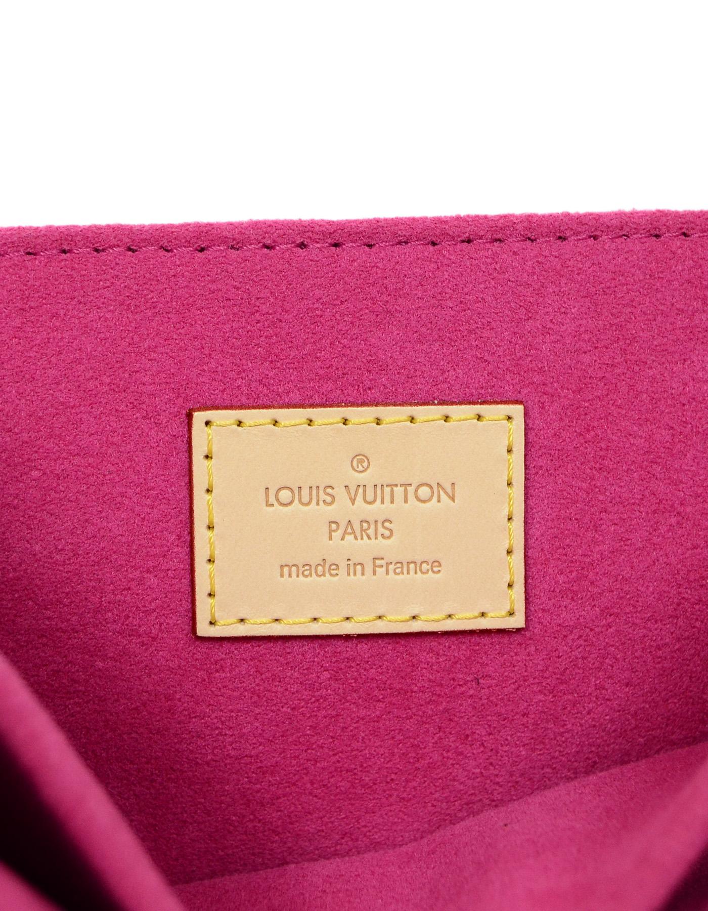 Louis Vuitton 2018 SOLD OUT Pochette Metis Bag W/ Monogram Canvas & Patches 2