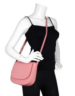 Mansur Gavriel Blush Pink Calf Leather Crossbody Bag