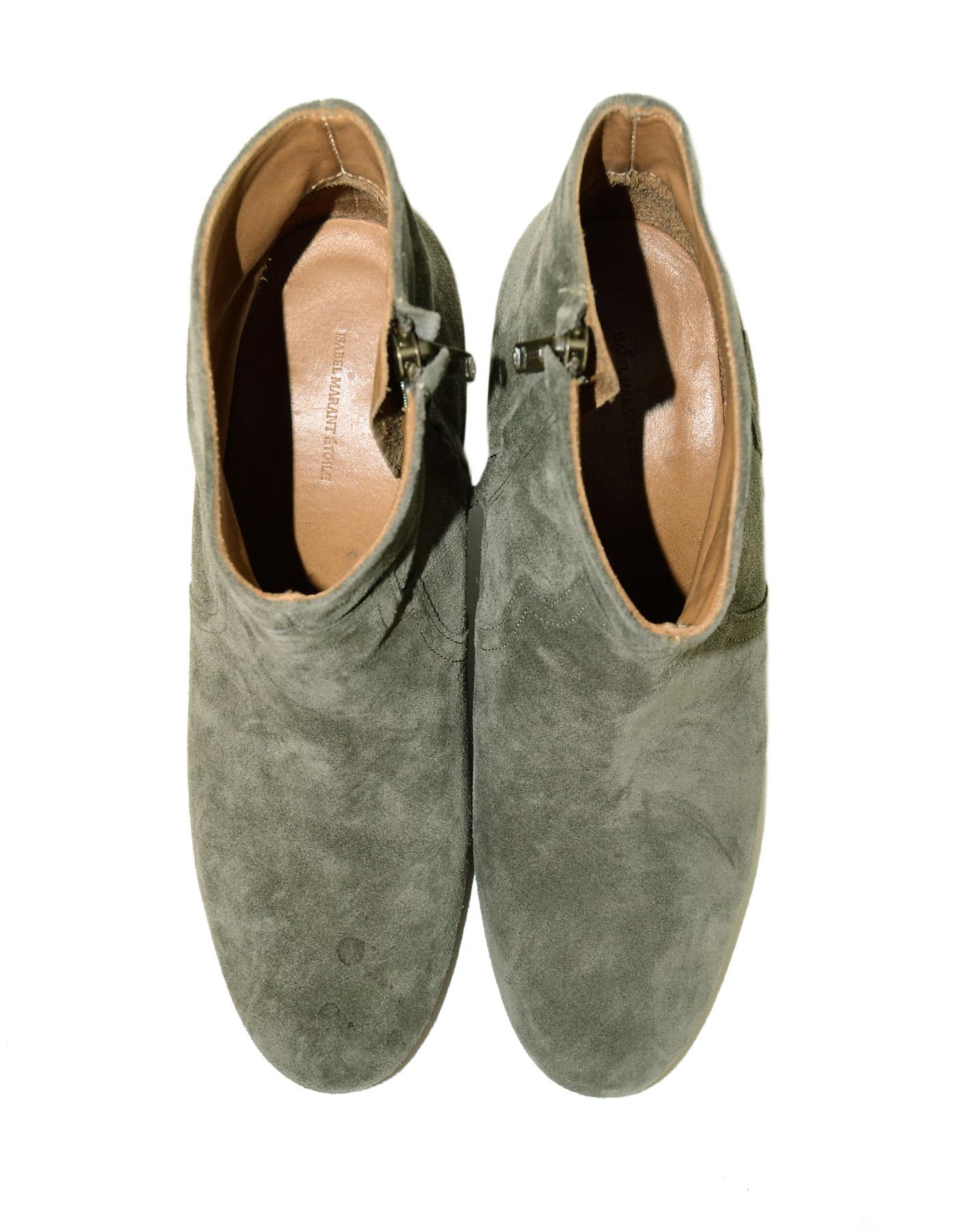 Women's Isabel Marant Taupe Suede 