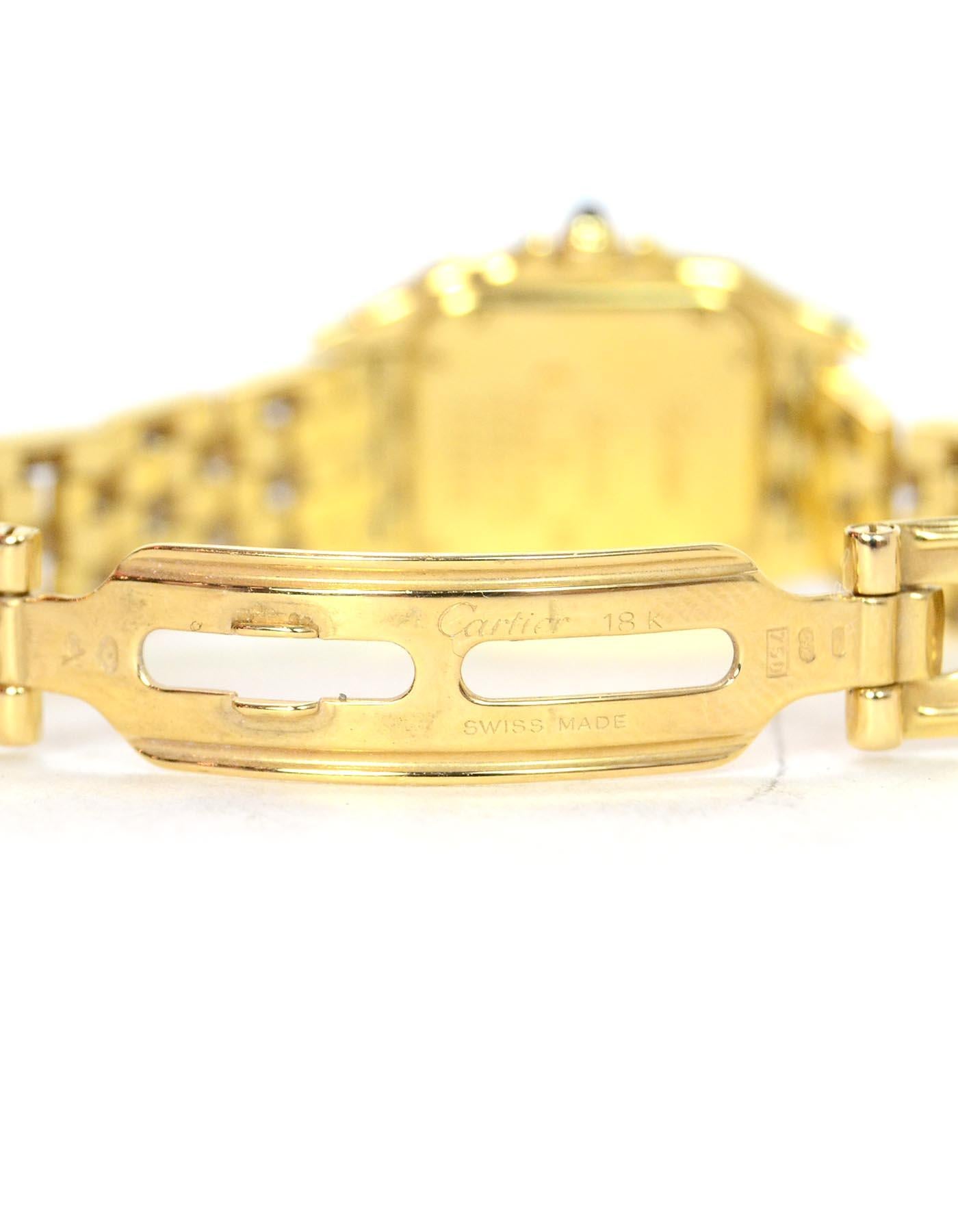 Cartier 18k Yellow Gold Small Panthere de Cartier Watch rt. $19, 800 5