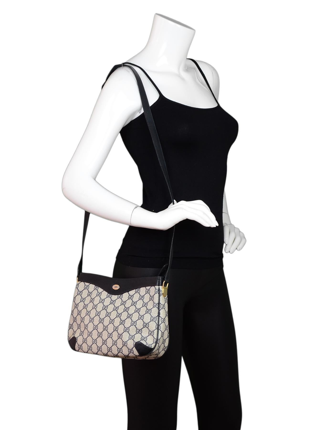 gucci monogram crossbody bag black