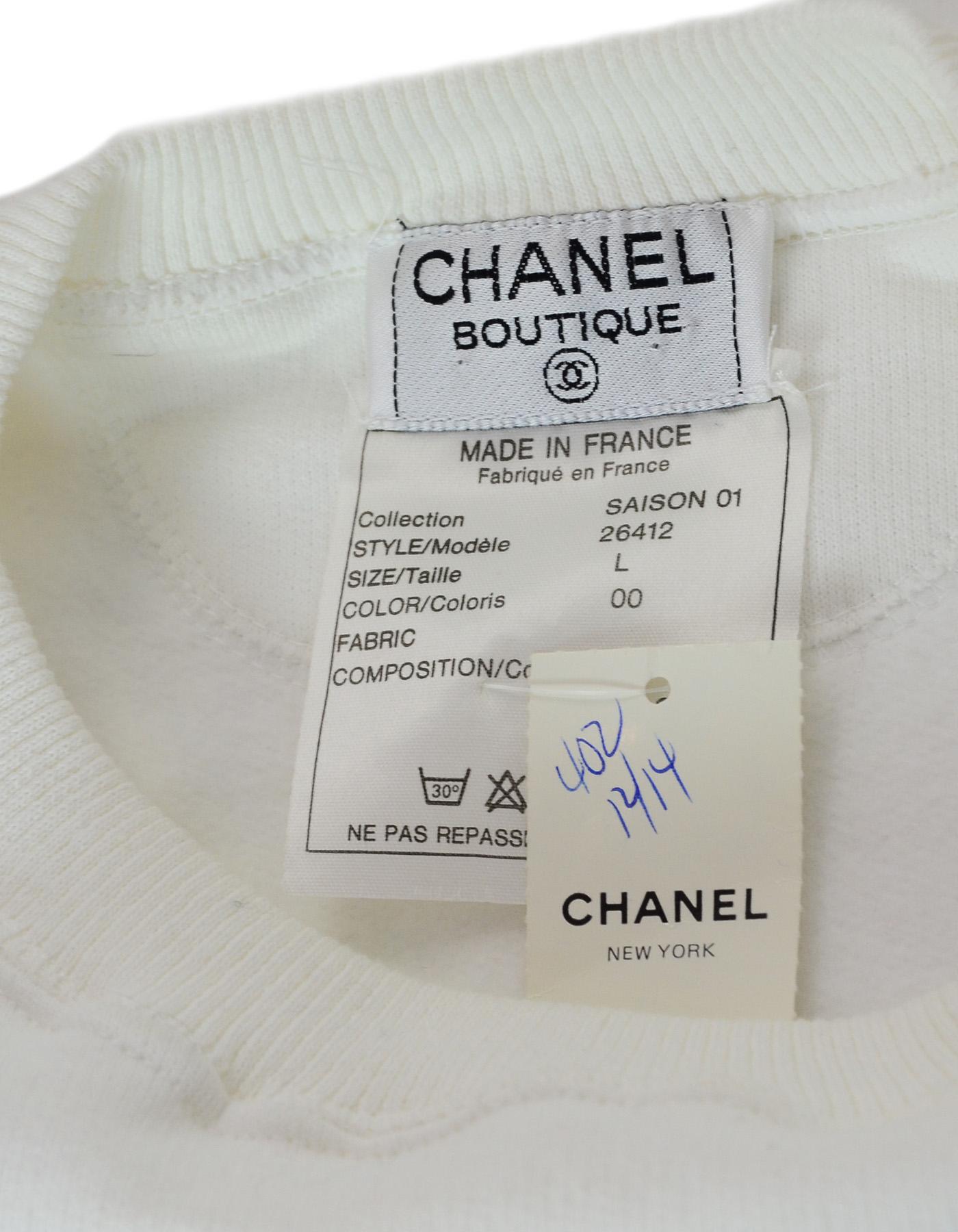 chanel crew neck