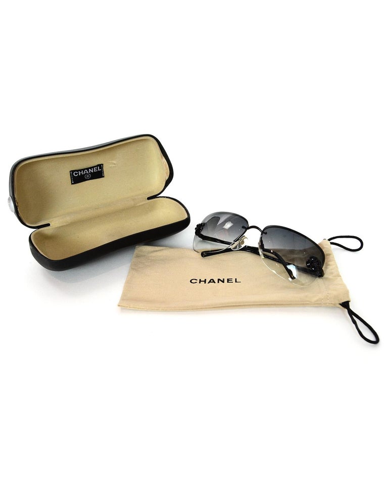chanel sunglasses camellia flower