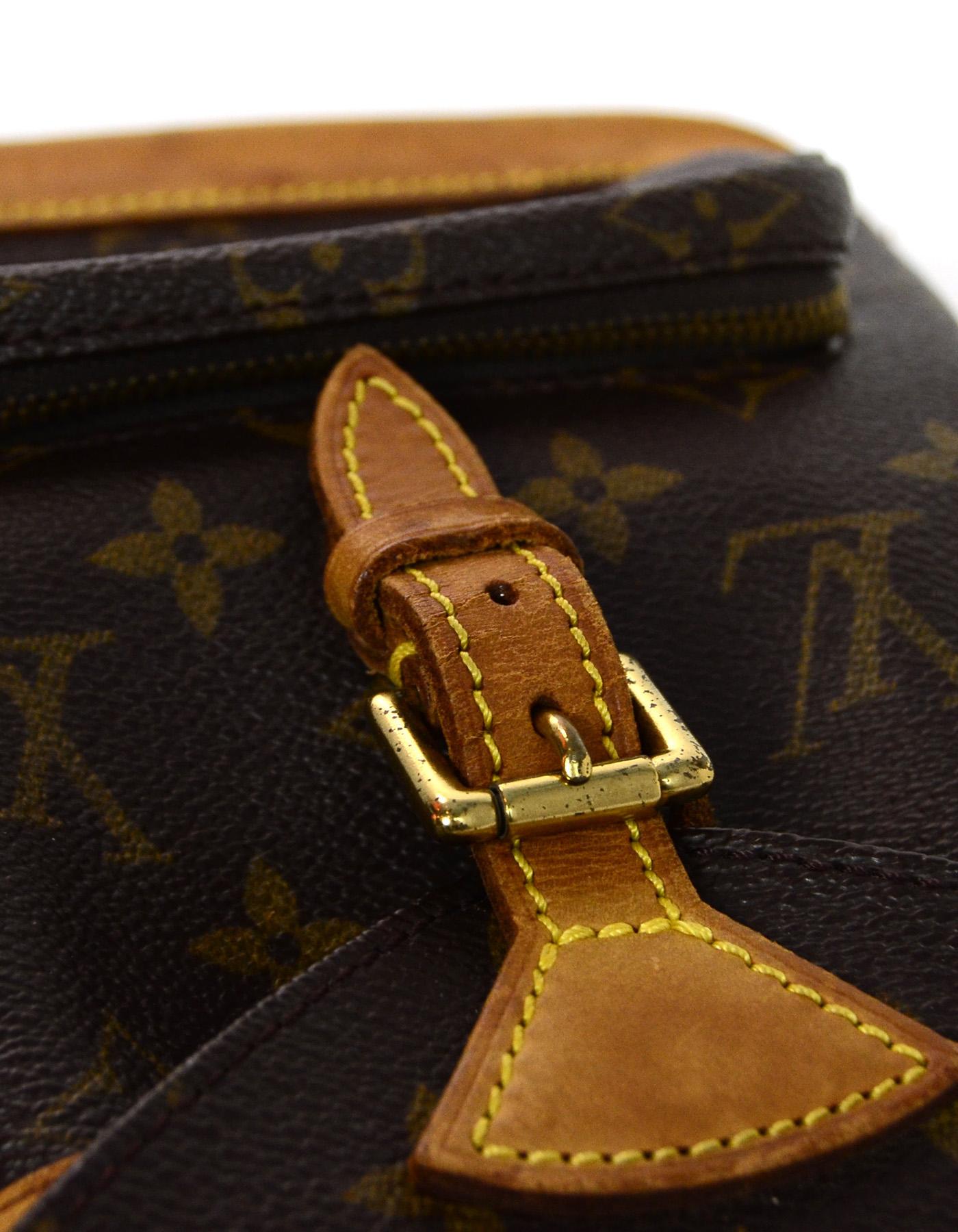 Louis Vuitton Brown LV Monogram Mini Montsouris Backpack Bag 2