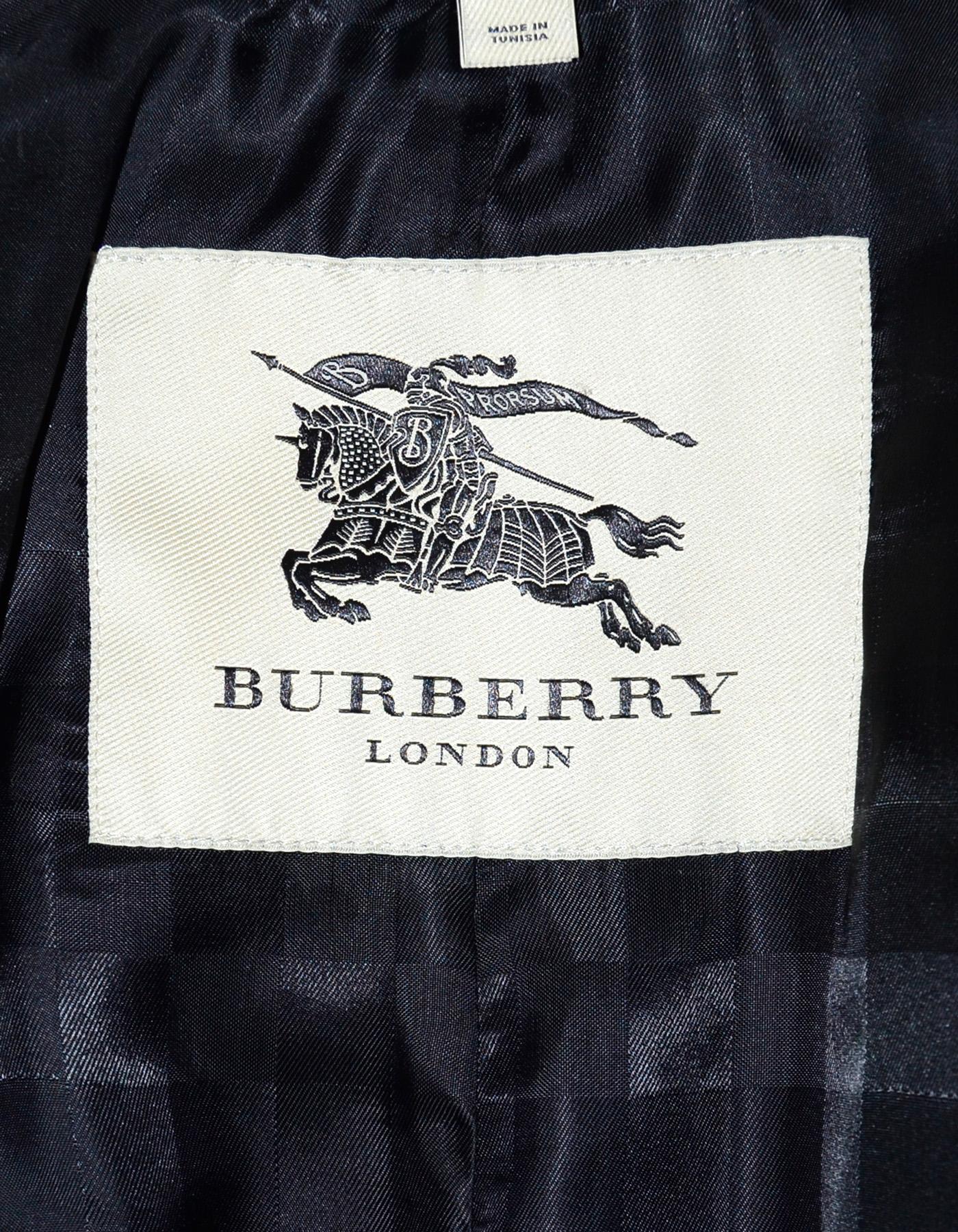 burberry lambskin trench coat