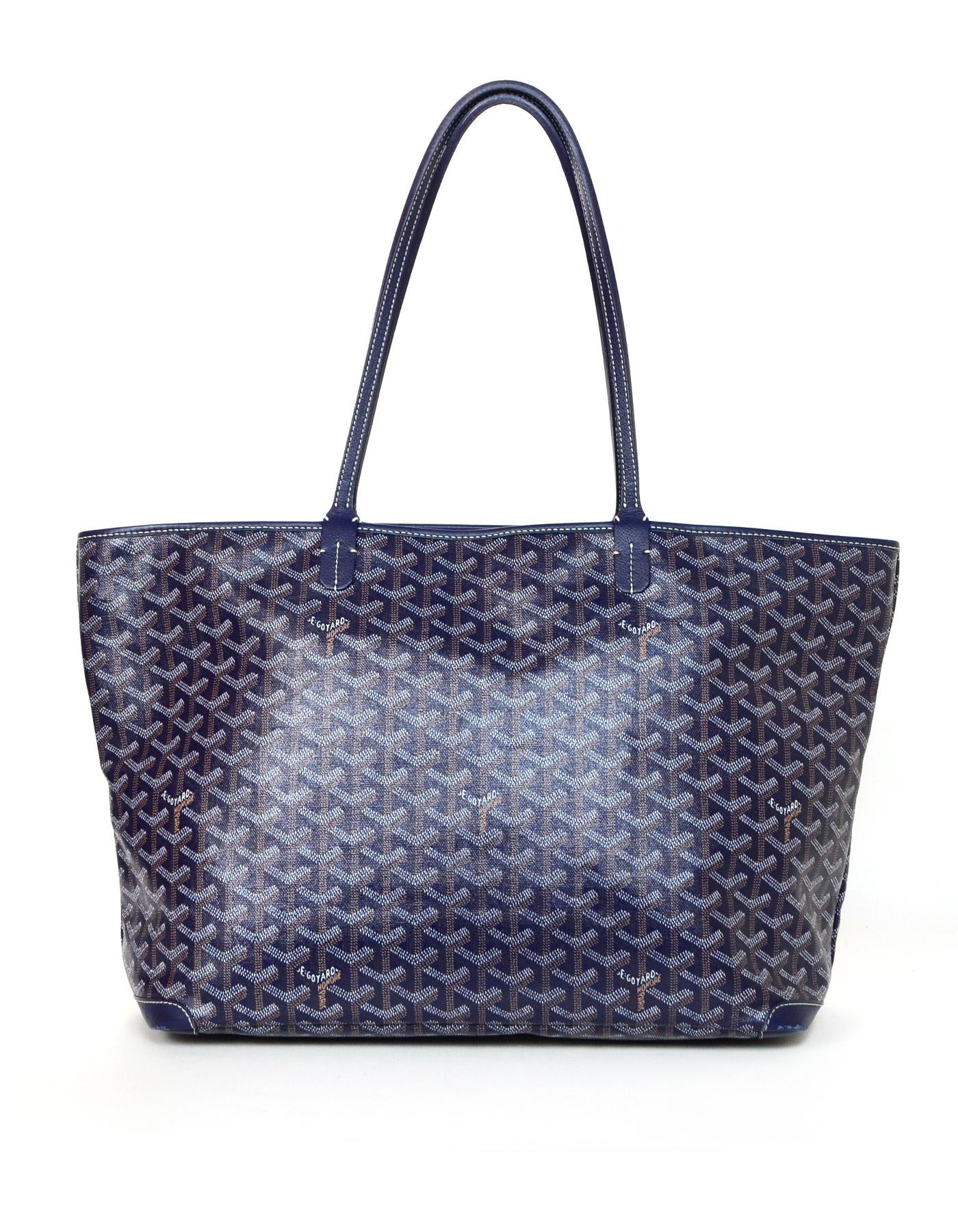 goyard tote with zipper