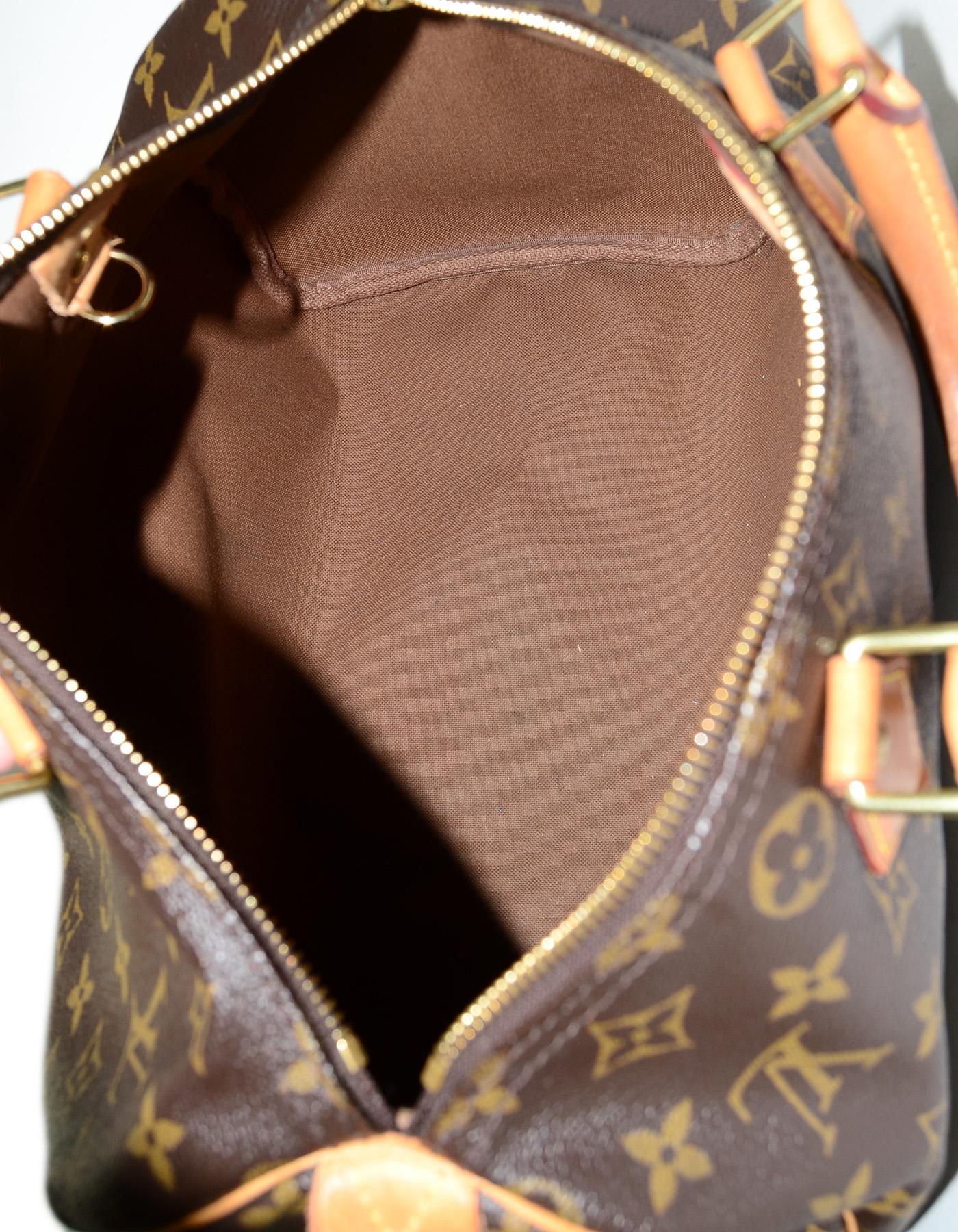 Women's Louis Vuitton LV Monogram Speedy 30 Bag w/ Box and DB