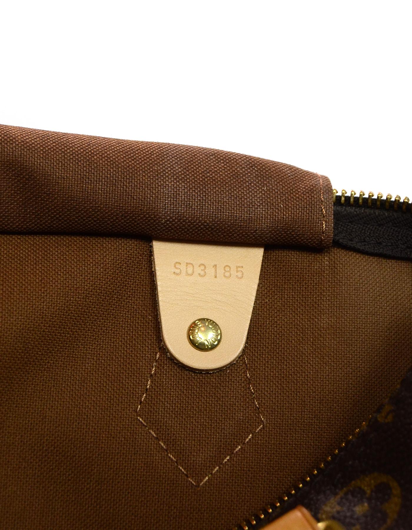 Louis Vuitton LV Monogram Speedy 30 Bag w/ Box and DB 1