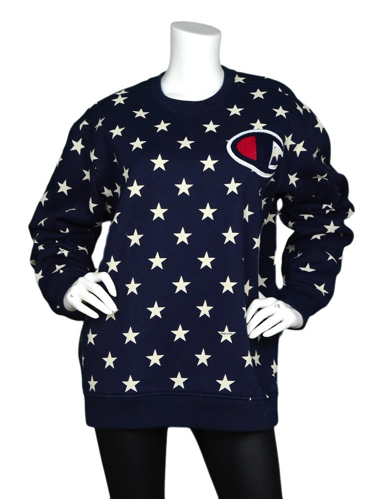 Supreme / Champion Stars Crewneck