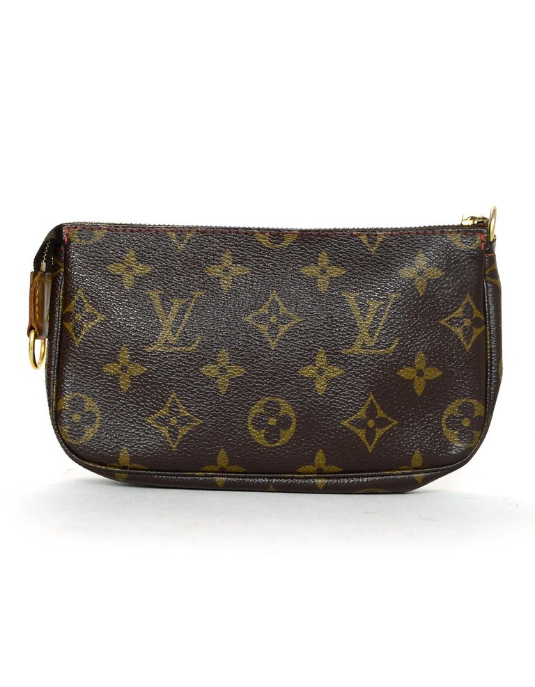 Louis Vuitton Monogram Cherry Pochette Bag (No Strap) For Sale at 1stdibs