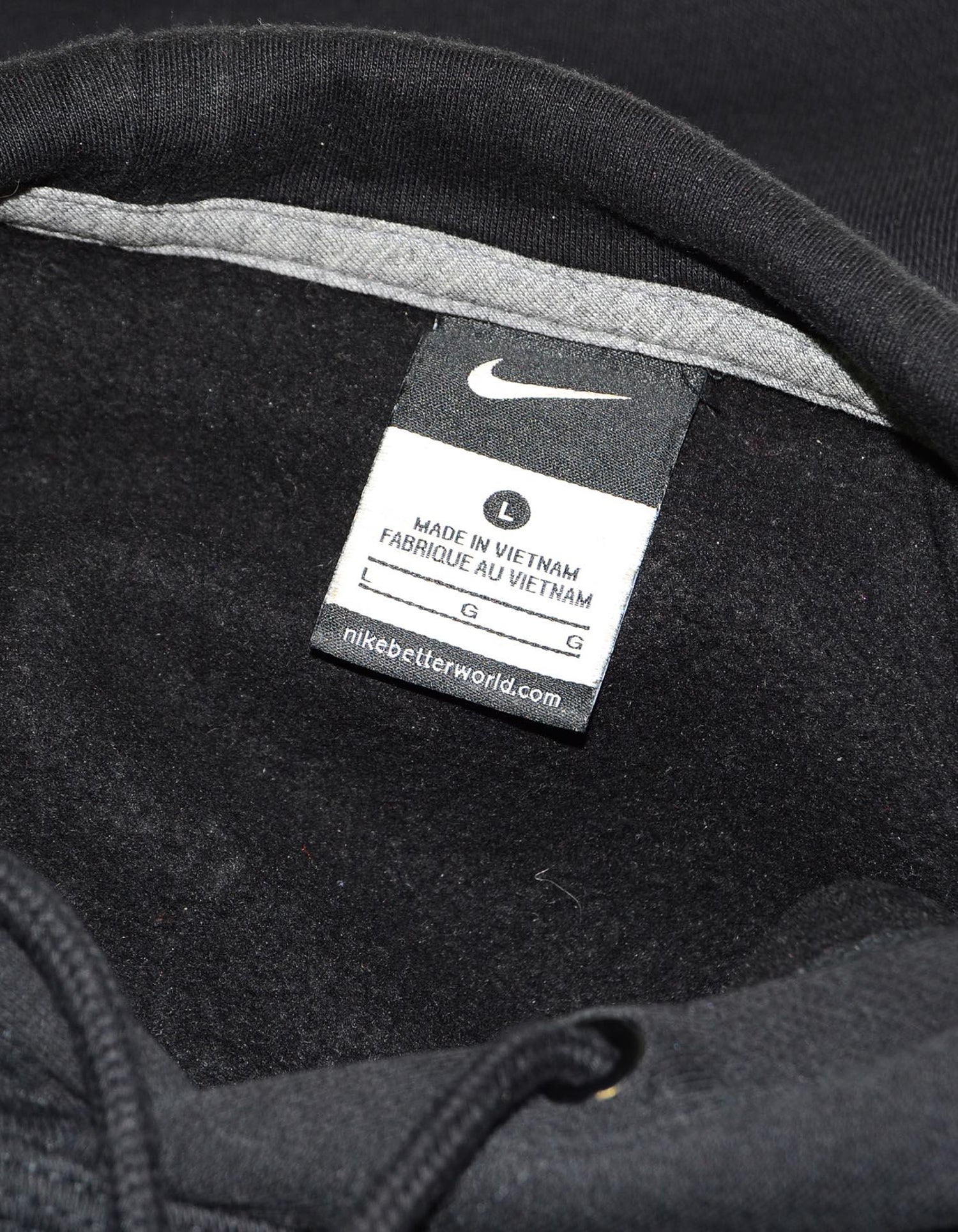 Nike X Off White Men S Black Off Campus Hoodie W White Writing Sz L For Sale At 1stdibs