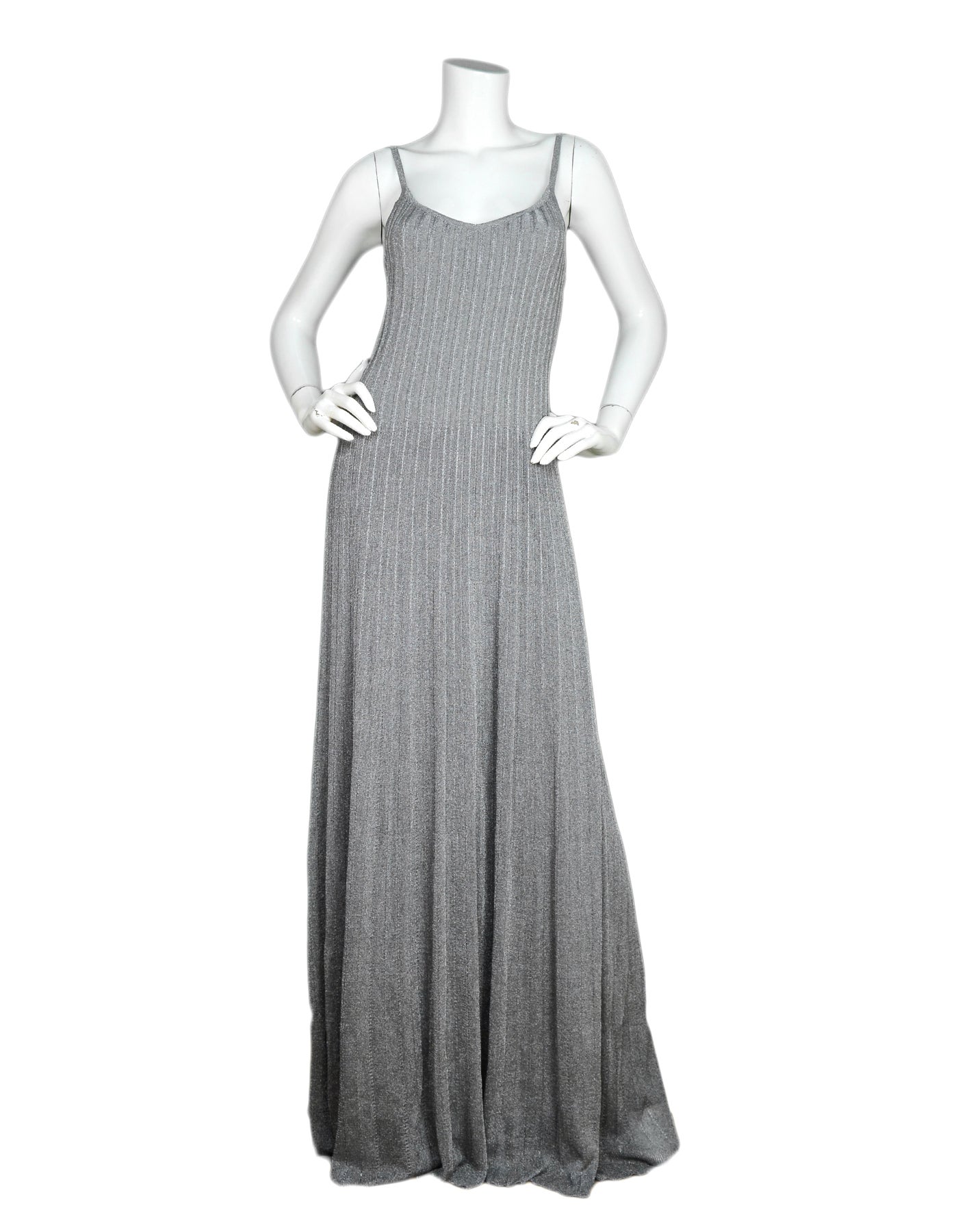 silver ralph lauren dress