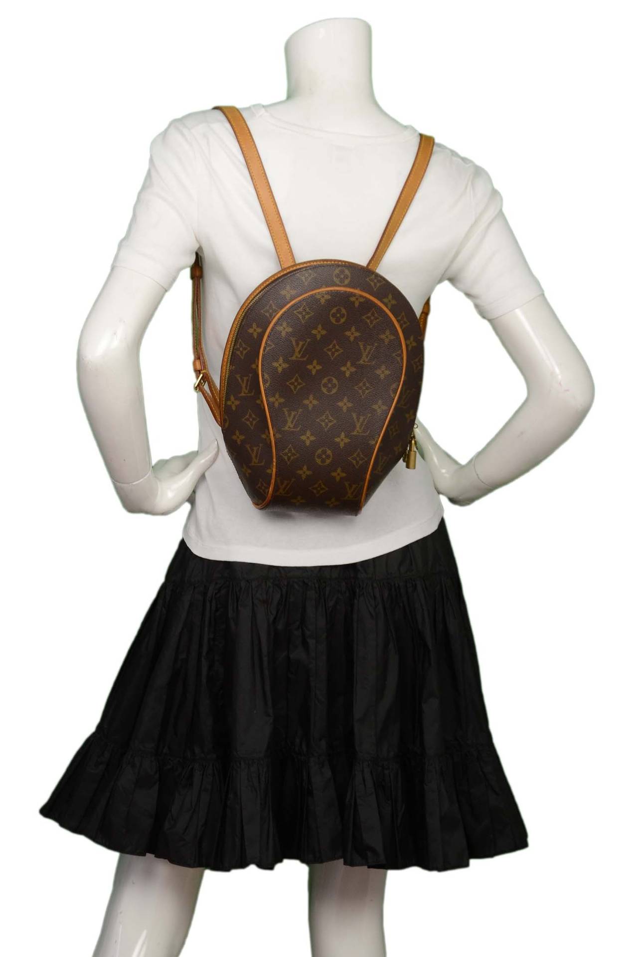 LOUIS VUITTON 2001 Monogram Ellipse Backpack 2