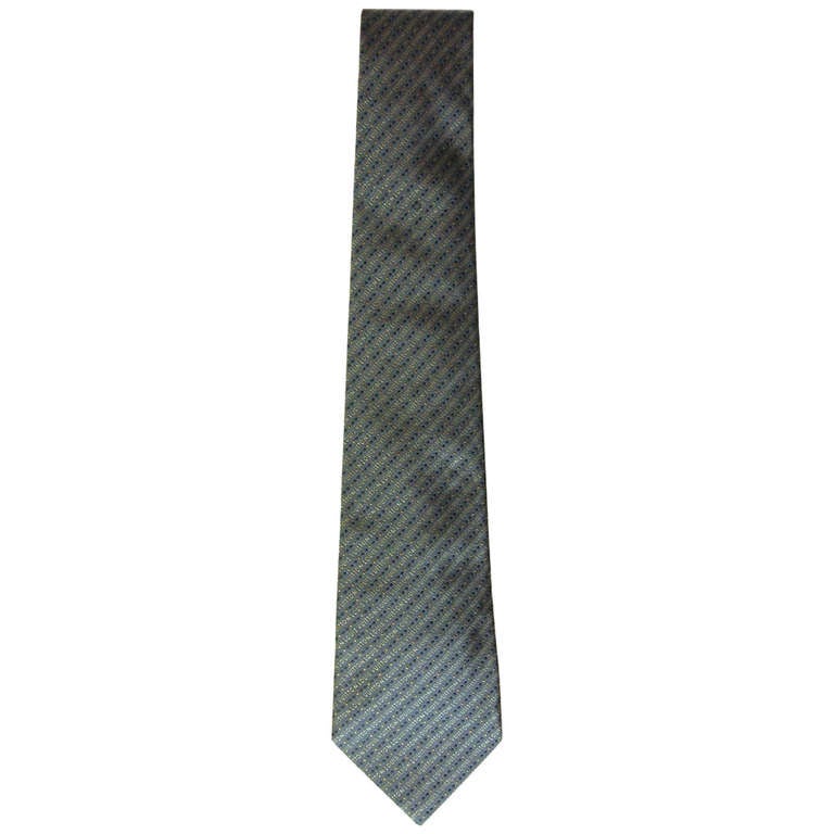 louis vuitton grey tie