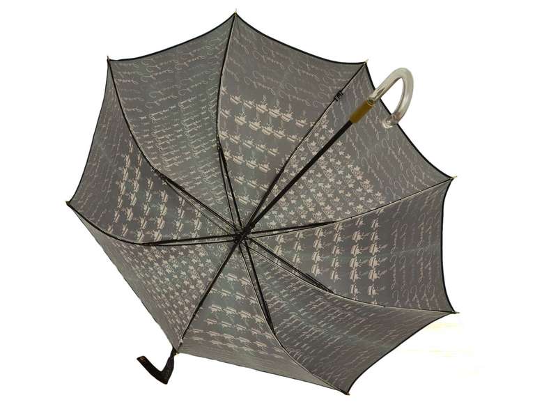 chanel umbrella clear