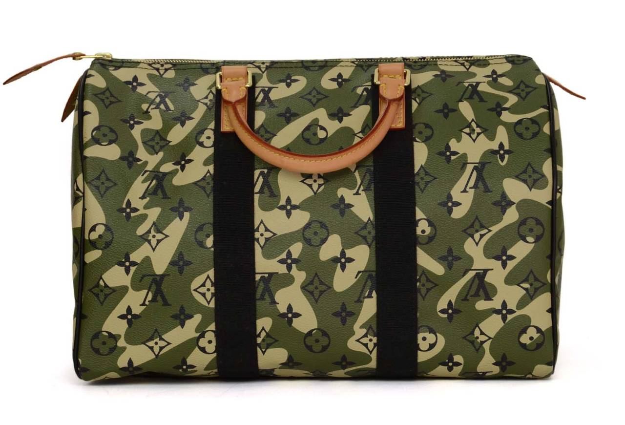 Louis Vuitton Limited Edition Speedy 35 Monogramouflage Handbag | Jaguar Clubs of North America