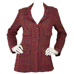 CHANEL Vintage 
98 Multi-Color Fantasy Tweed Jacket sz. 38