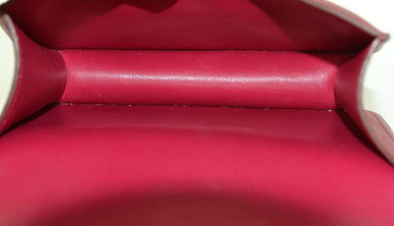 hermes red crossbody bag
