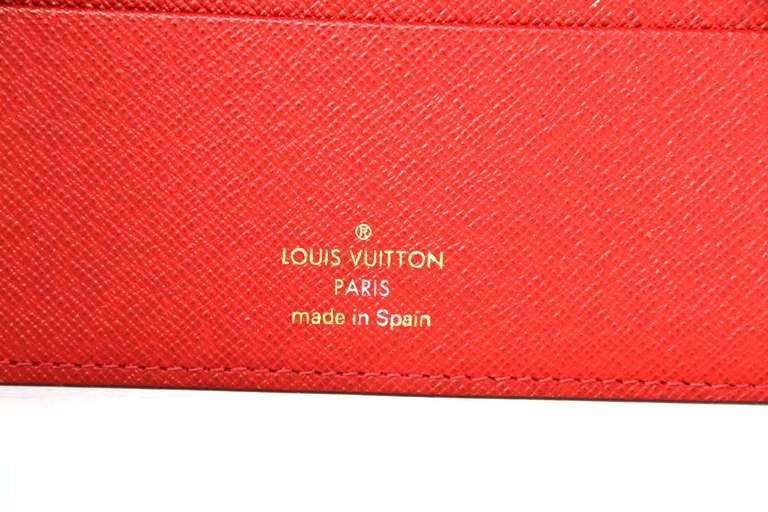 LV Insolite Wallet with Red Interior and Dual Compartments - Handbags &  Purses - Costume & Dressing Accessories