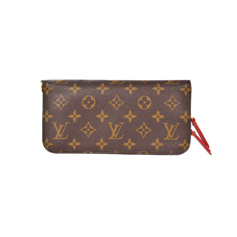 louis vuitton wallet for women red