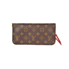 louis vuitton purse with red lining