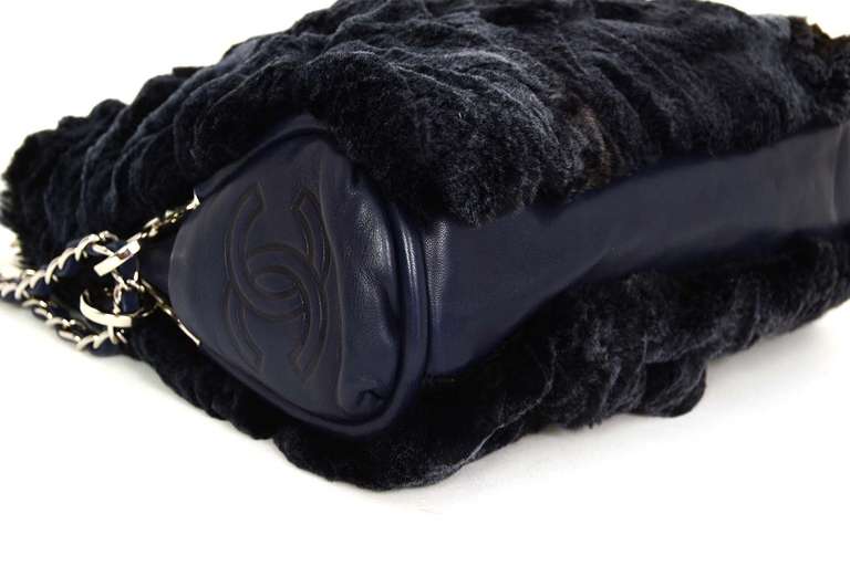 chanel fur bag