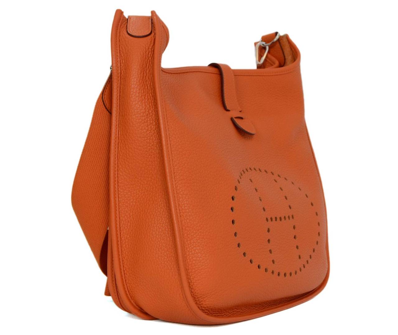 Hermes Orange Sac Baga GM