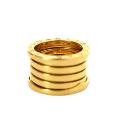 BVLGARI BULGARI 18k Gold B Zero Ring sz 5