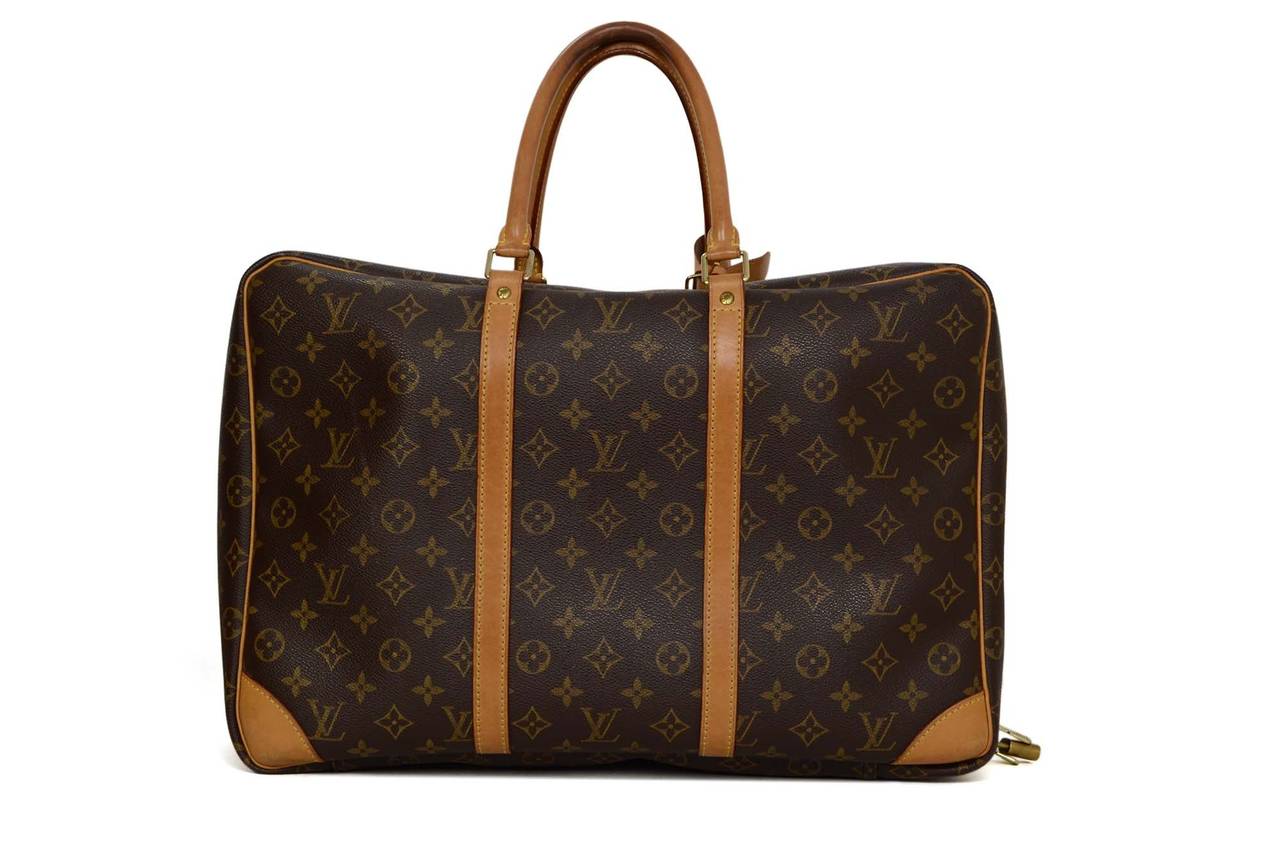 LOUIS VUITTON Monogram Canvas Sirius 45 Luggage GHW In Excellent Condition In New York, NY