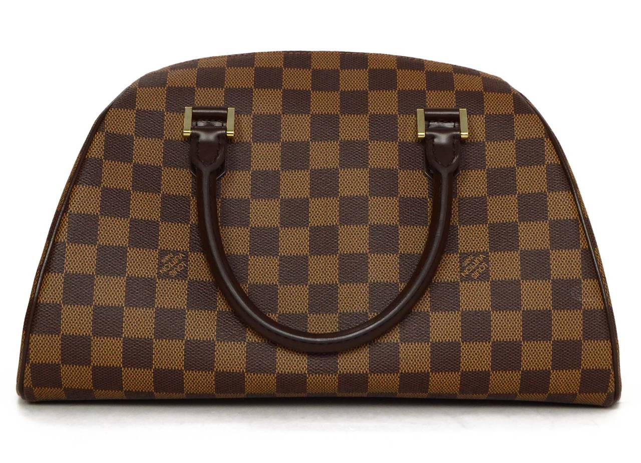 Louis Vuitton Damier Ebene Ribera Bag MM GHW In Excellent Condition In New York, NY