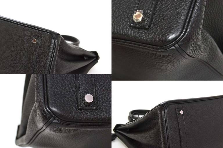 Hermes 2011 Black Togo Leather 35cm Birkin Bag - Like New Condition 2