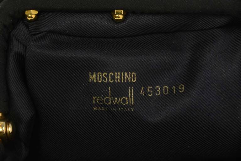 moschino safety pin bag