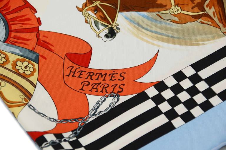 hermes cowboy scarf