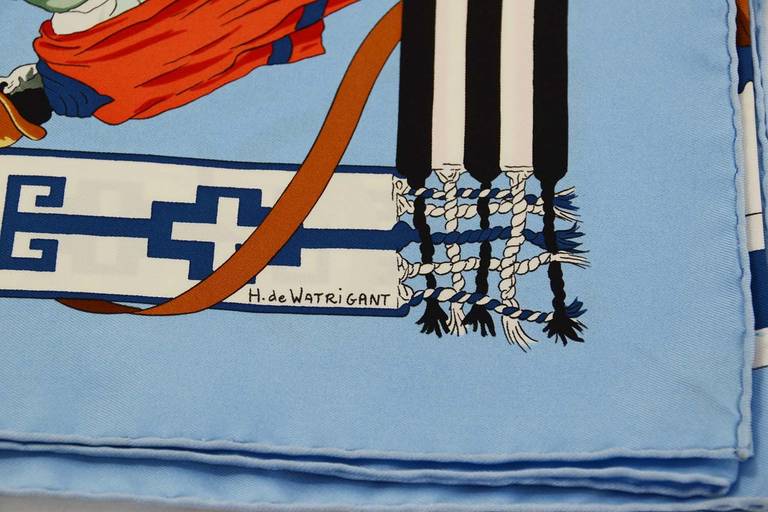 hermes western scarf