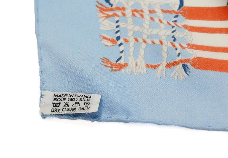 HERMES Dans Le Branches De L'ombu Cowboy Scarf 2