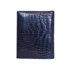 Hermes 2007 Black Glazed Alligator Bilfold Wallet RT - $4, 600