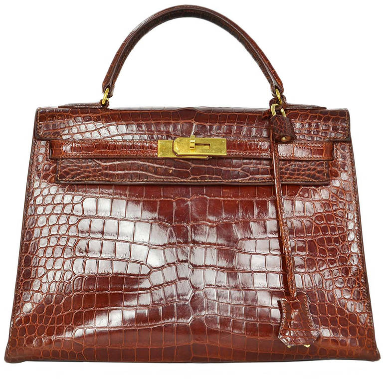 Hermes Kelly Handbag Crocodile | Paul Smith