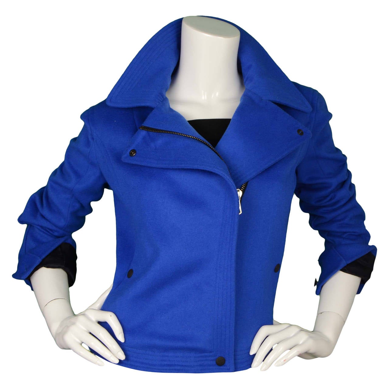 blue rag jacket