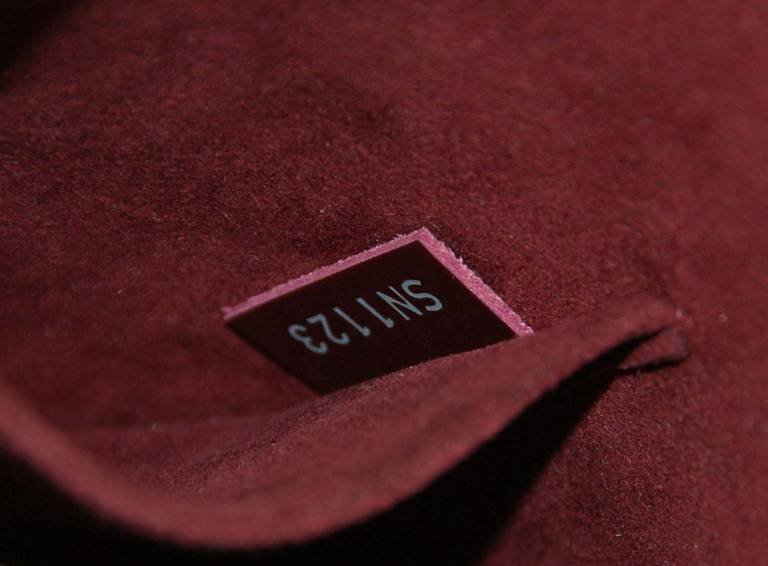 Louis Vuitton 2013 Prune Epi Electric Patent Leather Alma PM Tote Bag 3