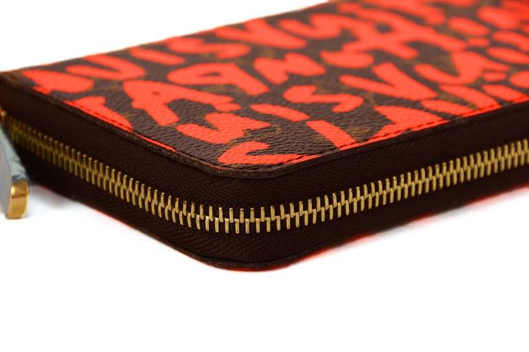 Louis Vuitton Steven Sprouse Orange Graffiti Zippy Wallet - A World Of  Goods For You, LLC