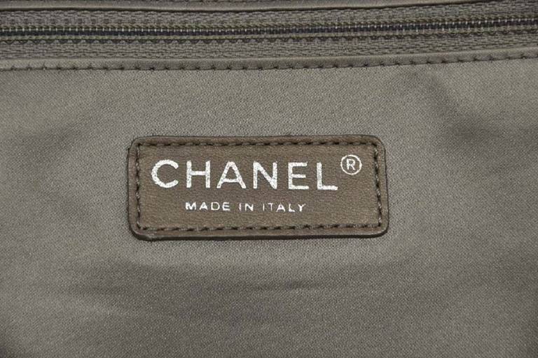Women's Chanel Grey Quilted Leather Paris-Shanghai Coco Rain Flap Bag